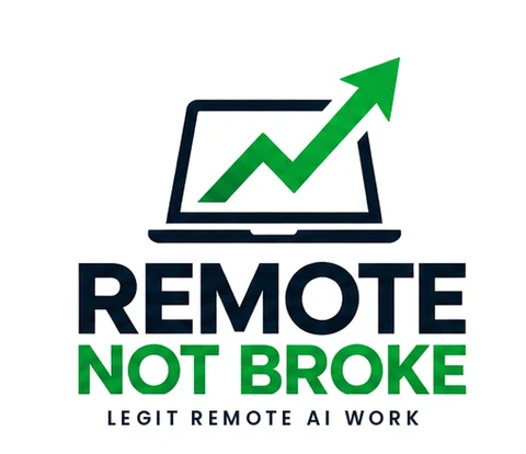 Remote Not Broke: legit remote AI work